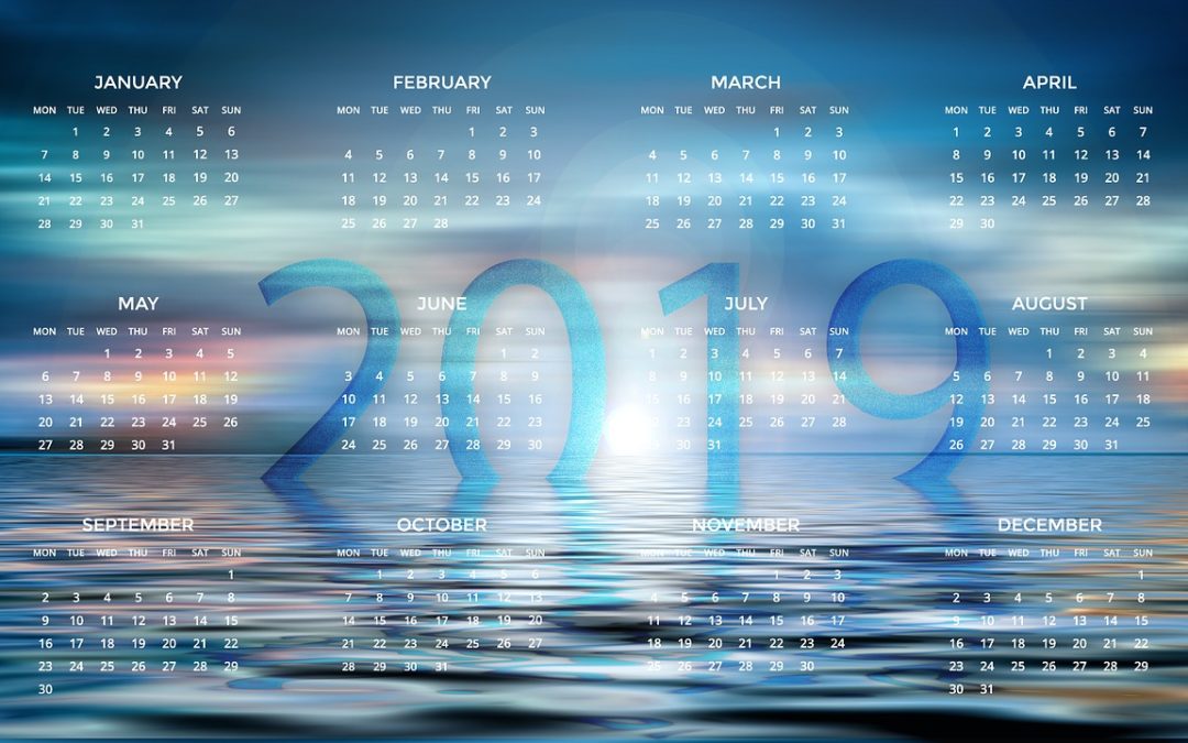 The LGC calendar for 2019