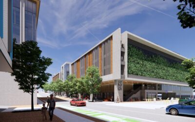One of our favorite projects – Chapel Hill’s Rosemary Street Parking Deck